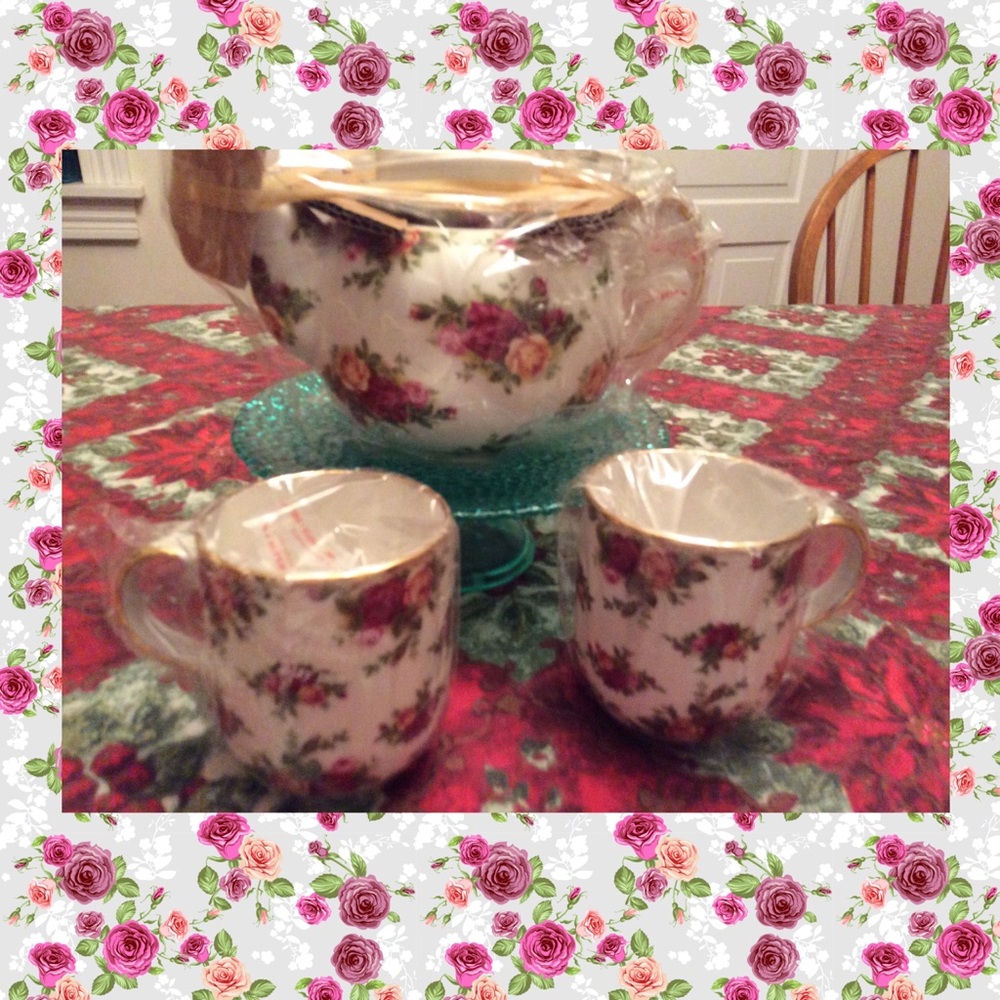 Royal Albert  Old Country Roses  Afternoon Tea